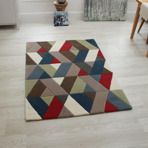 Funk Chevron Multi Rug 