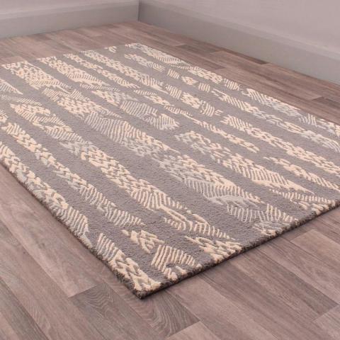 Fusion Bondi Rugs in Brown & Beige