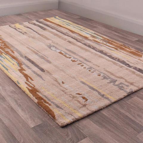 Fusion Strait Rugs in Natural