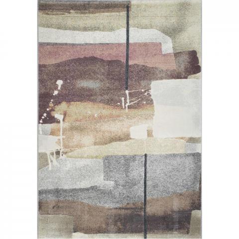 Galleria Modern Abstract Carved rugs 63696 4747 in Pink