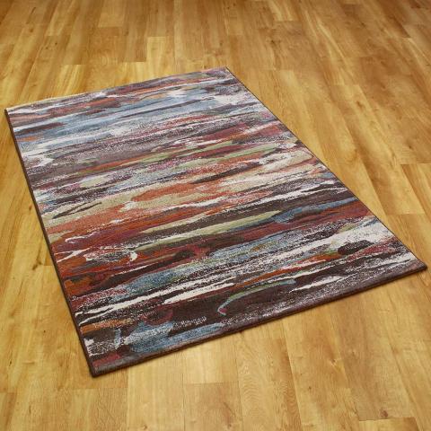 Galleria Multi Modern Stripe Rug 