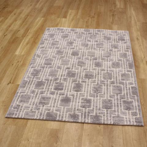 Galleria Rugs Grey Geometric 0597 7969 