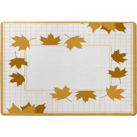 Golden Autumn Designer Rug - Orange / 200cm