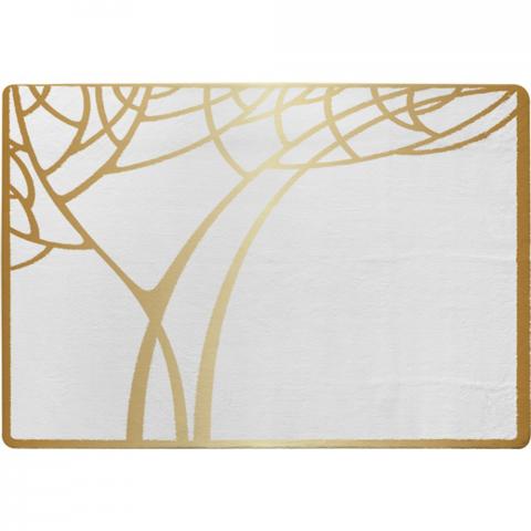 Golden Tree Designer Rug - Yellow / 200cm