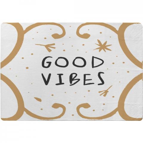 Good Vibes Designer Rug - Yellow / 150cm