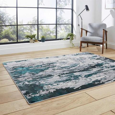 Grey Green Apollo Rug GR580 