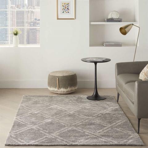 Grey Ivory Modern Rug Venosa VSN01 