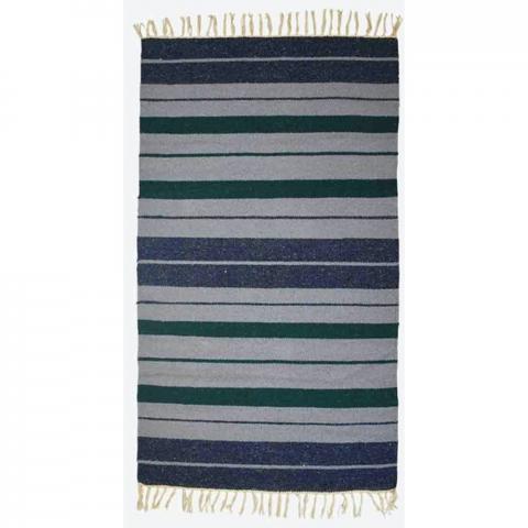 Hagley Stripe Rug - Recycled Cotton