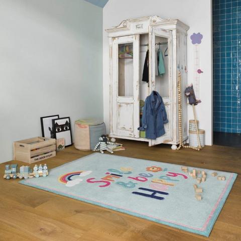 Happy Me Kids Rugs 4328 01 in Blue