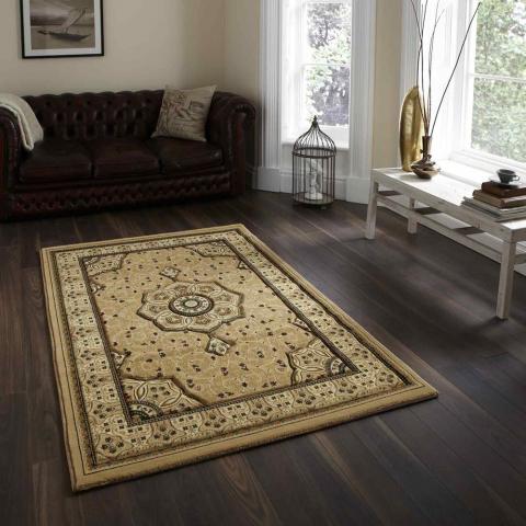 Heritage 4400 Rugs in Beige