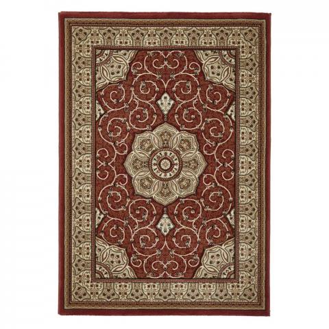 Heritage Rugs 4400 in Dark Terracotta