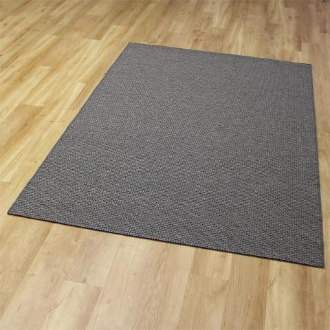 Highline Woolen Rug 3004 Dark Grey 