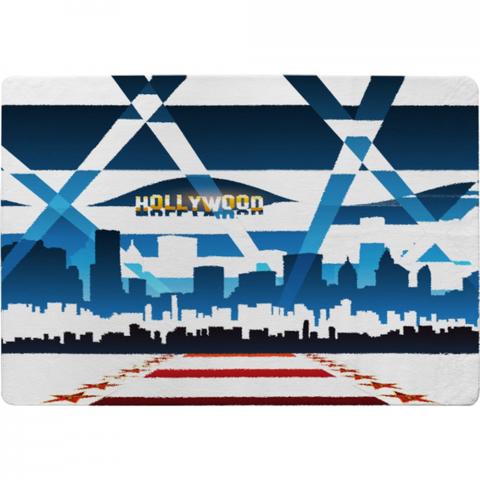 Hollywood Designer Rug - Blue / 150cm