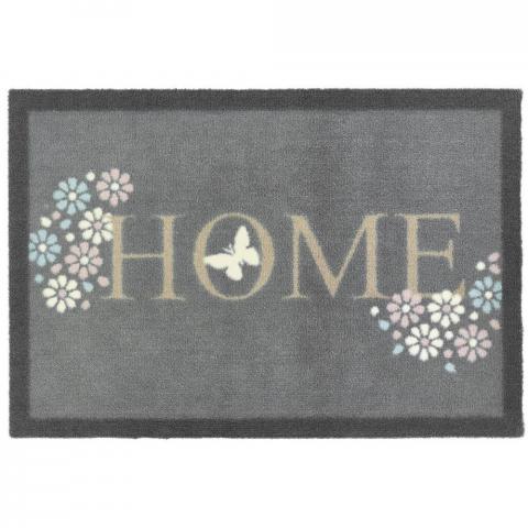 Home Washable Anti Slip Doormat in Grey