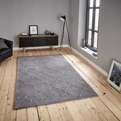 Hong Kong 8583 Silver Rug 