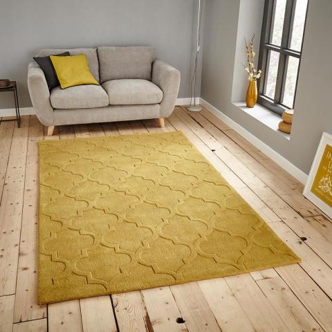 Hong Kong 8583 Yellow Rug 