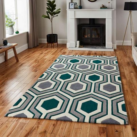 Hong Kong Rug 3661 Grey Green  size