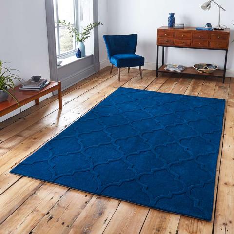 Hong Kong Rug 8583 Navy  size