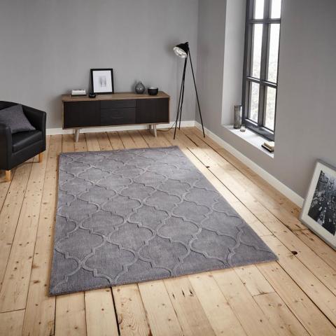 Hong Kong Rugs HK8583 in Silver