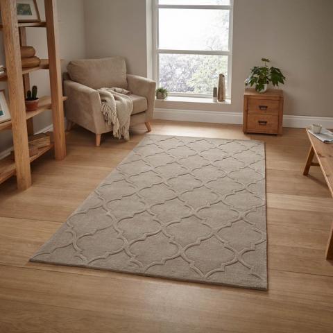 Hong Kong Rugs HK8583 in Beige