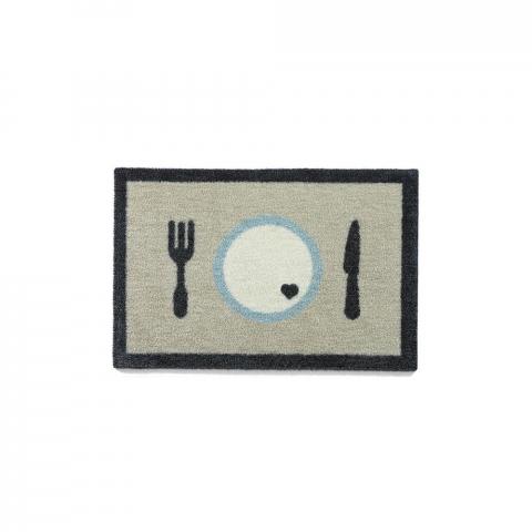 Howler & Scratch Dinner Mats 4 in Grey