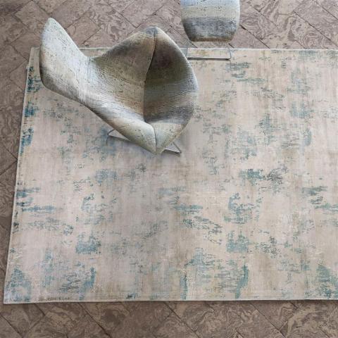 Impasto Celadon Rugs by Designers Guild