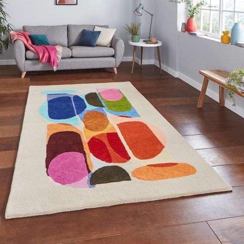 Inaluxe IX13 Drift Abstract Multi Rug 