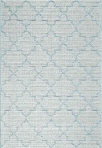 Indoor Outdoor Rug Pastel Blue 