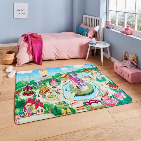 Inspire G2394 Childrens Theme Park Rug 