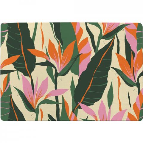 Jungle Plants Designer Rug - Green / 150cm