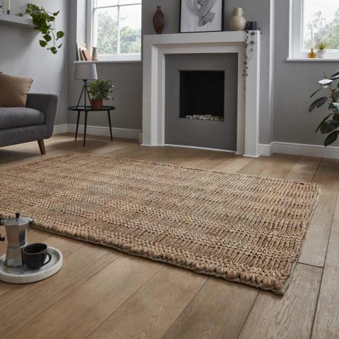 Jute Rug Bazaar Natural 17965 