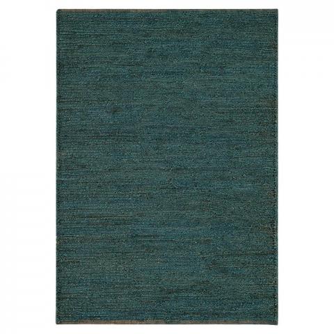 Jute Soumak Rugs in Teal