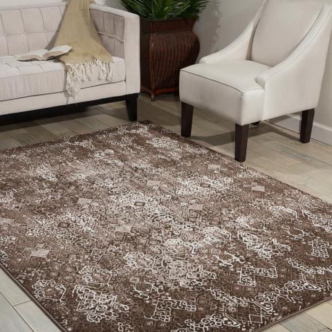 Karma Rugs KRM04 in Mocha