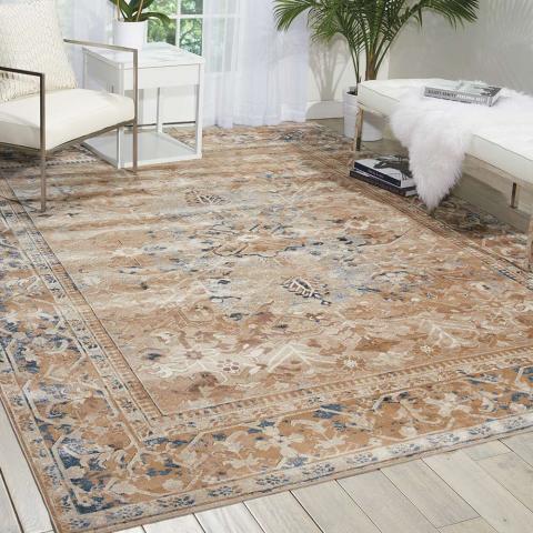 Kathy Ireland Rug Malta MAI05 Taupe 