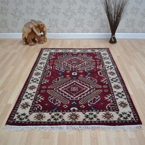 Kazak 1273 Red Traditional Rugs