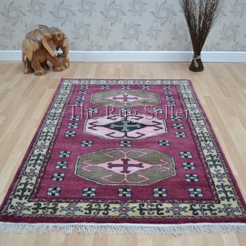 Kazak 1277 Red Traditional Rugs