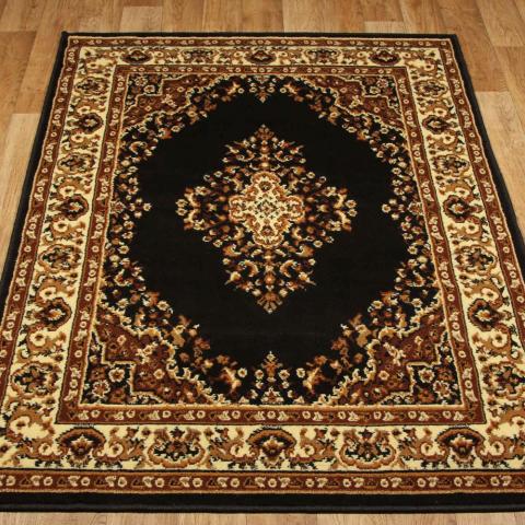 Keshan Rugs 112 Z Chocolate Aubusson