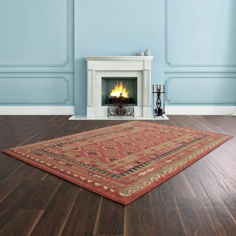 Keshan Supreme Arbil Rugs in Red