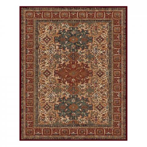 Keshan Supreme Kazak Rugs in Red