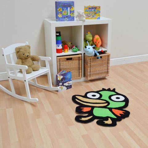 Kiddy Bird Rugs in Green