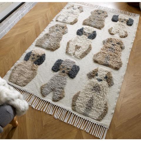 Kingdom Dog Rug In Wool