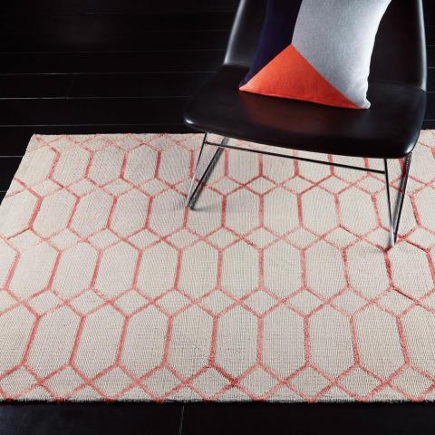 Koko Rugs in Coral