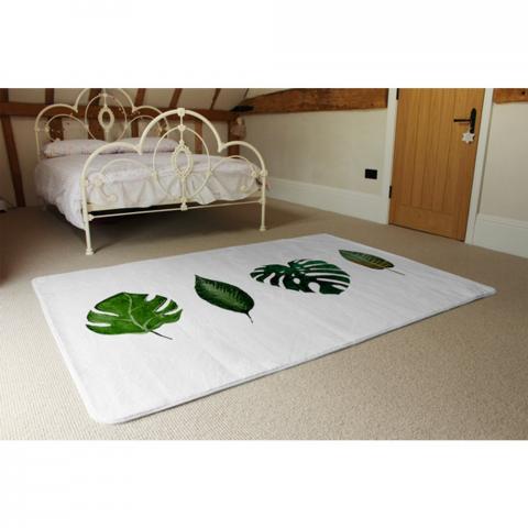 Leaves Selections Designer Rug - Green / 230cm