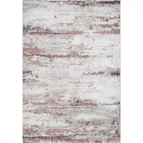 Liberty Modern Abstract Rugs 34026 6111 in Pink