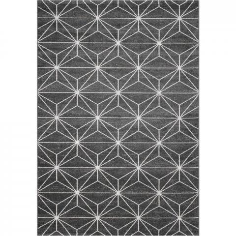 Liberty Modern Geometric Abstract Rugs 34024 3161 in Grey