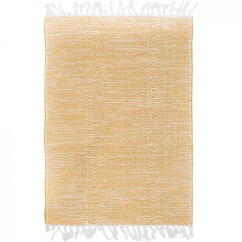 Linen Slub Rug - Ochre