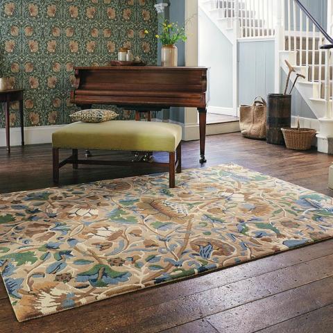 Lodden Rugs 27801 in Manilla by William Morris