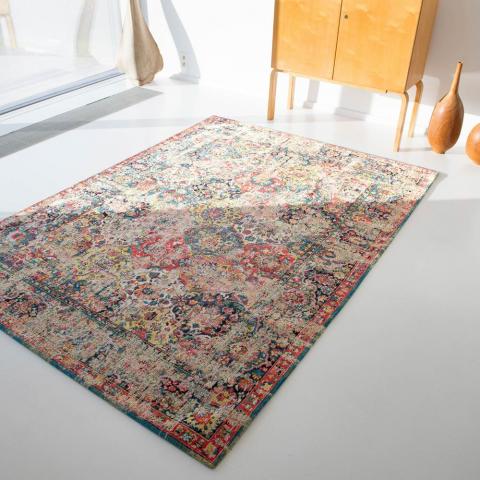 Louis De Poortere Antique Bakthiari Rugs 8712 in Janissary Multi