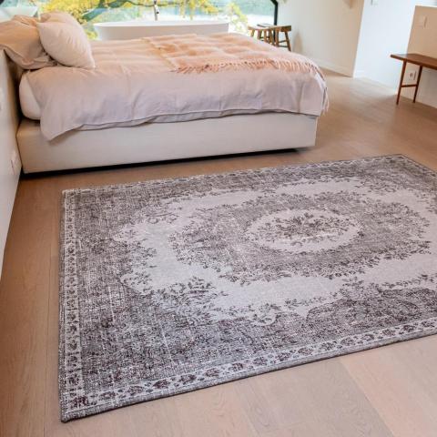 Louis De Poortere Designer Da Mosto Rugs in 9107 Contarini White