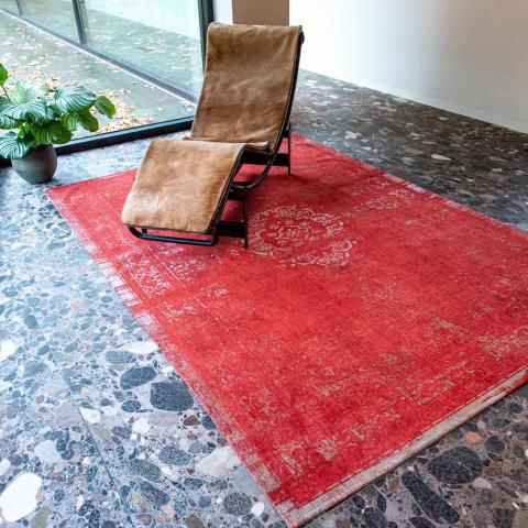 Louis De Poortere Designer Rugs Medallion in 9147 Cherry